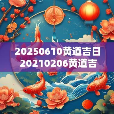 20250610黄道吉日 20250206黄道吉日吉时