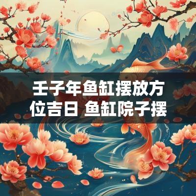 壬子年鱼缸摆放方位吉日 鱼缸院子摆放什么位置最佳