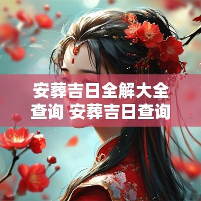 安葬吉日全解大全查询 安葬吉日查询2025