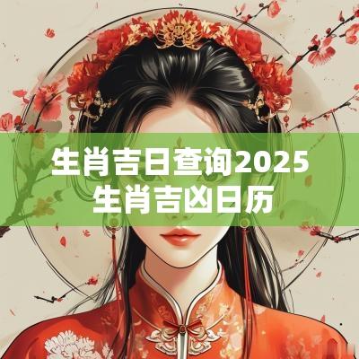 生肖吉日查询2025 生肖吉凶日历