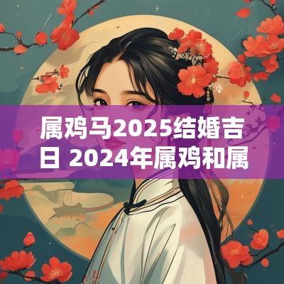 属鸡马2025结婚吉日 2025年属鸡和属马的能结婚吗