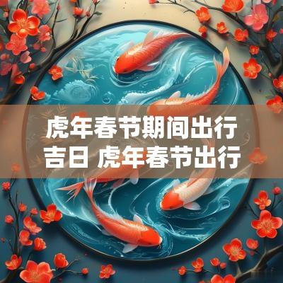 蛇年春节期间出行吉日 蛇年春节出行宜忌