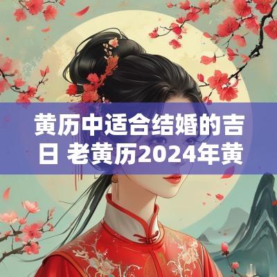 黄历中适合结婚的吉日 老黄历2025年黄道吉日适合结婚的