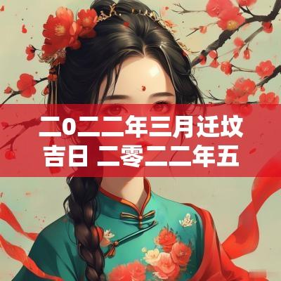 二0二二年三月迁坟吉日 二零二二年五月迁坟吉日