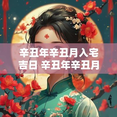 辛丑年辛丑月入宅吉日 辛丑年辛丑月乙丑日怎么样