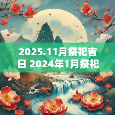 2025.11月祭祀吉日 2025年1月祭祀黄道吉日查询