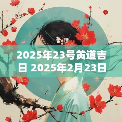 2025年23号黄道吉日 2025年2月23日是黄道吉日吗