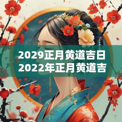 2029正月黄道吉日 2025年正月黄道吉日