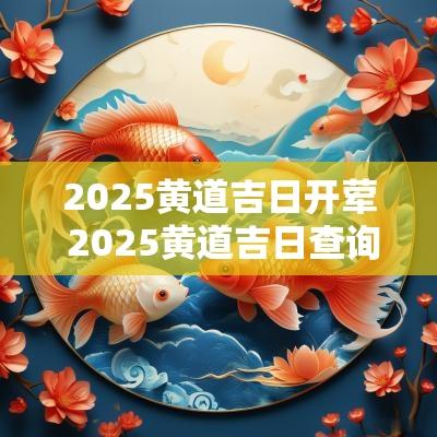 2025黄道吉日开荤 2025黄道吉日查询