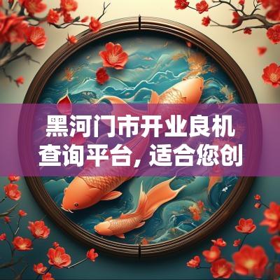 黑河门市开业良机查询平台, 适合您创业选择的日子