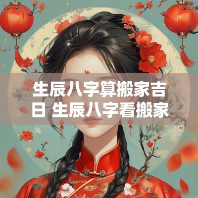 生辰八字算搬家吉日 生辰八字看搬家吉日