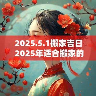 2025.5.1搬家吉日 2025年适合搬家的黄道吉日