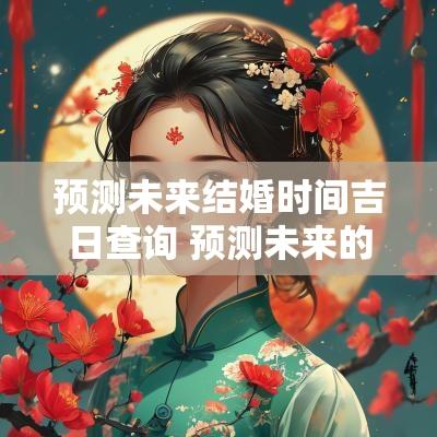 预测未来结婚时间吉日查询 预测未来的7个方法