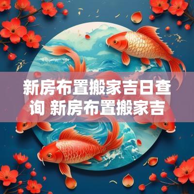 新房布置搬家吉日查询 新房布置搬家吉日查询表