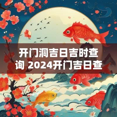 开门洞吉日吉时查询 2025开门吉日查询