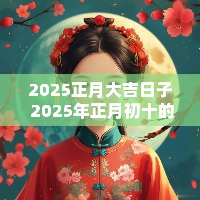 2025正月大吉日子 2025年正月初十的黄道吉日