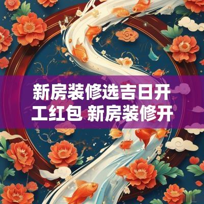 新房装修选吉日开工红包 新房装修开工仪式上要准备红包吗