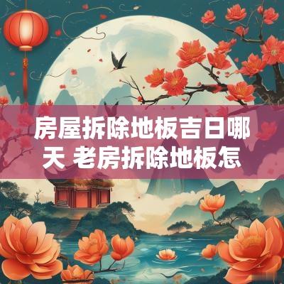 房屋拆除地板吉日哪天 老房拆除地板怎么计算