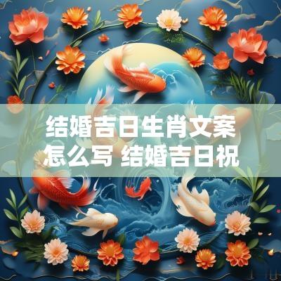 结婚吉日生肖文案怎么写 结婚吉日祝福语