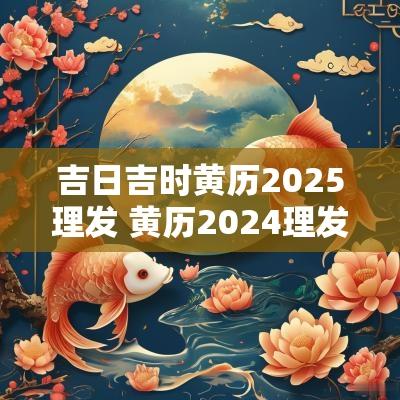 吉日吉时黄历2025理发 黄历2025理发吉日