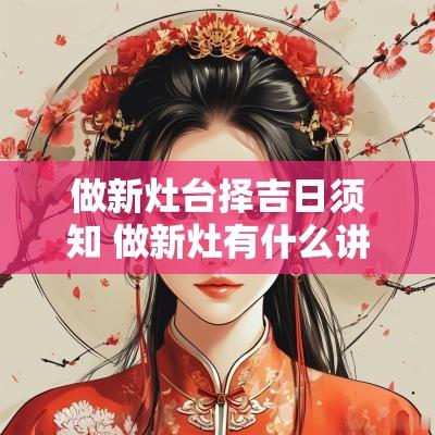 做新灶台择吉日须知 做新灶有什么讲究