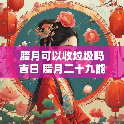 腊月可以收垃圾吗吉日 腊月二十九能扔垃圾吗