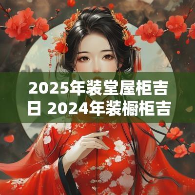 2025年装堂屋柜吉日 2025年装橱柜吉日