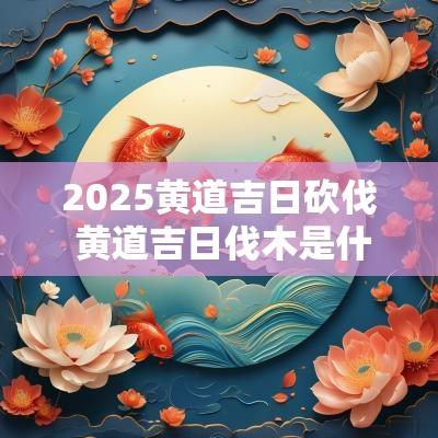 2025黄道吉日砍伐 黄道吉日伐木是什么意思