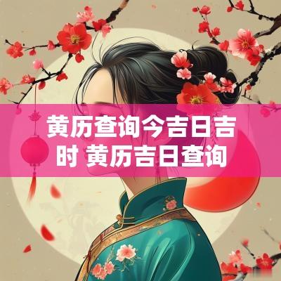 黄历查询今吉日吉时 黄历吉日查询