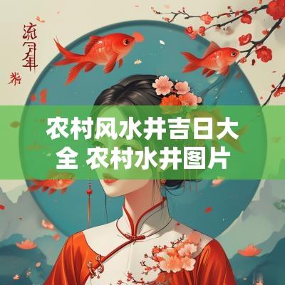 农村风水井吉日大全 农村水井图片