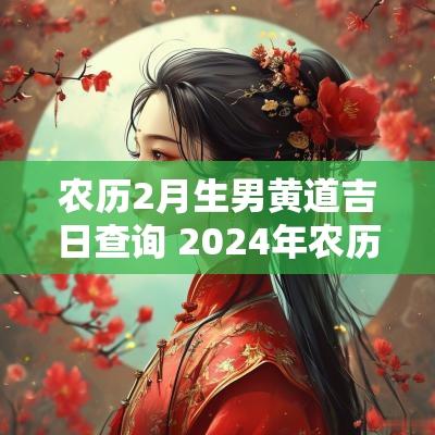 农历2月生男黄道吉日查询 2025年农历2月黄道吉日表