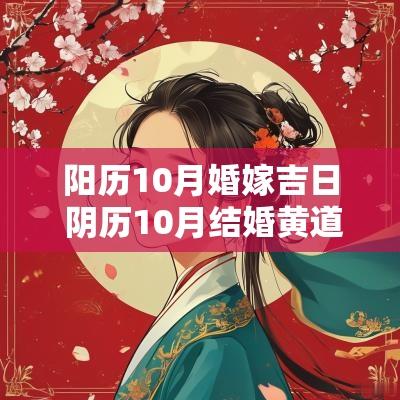 阳历10月婚嫁吉日 阴历10月结婚黄道吉日