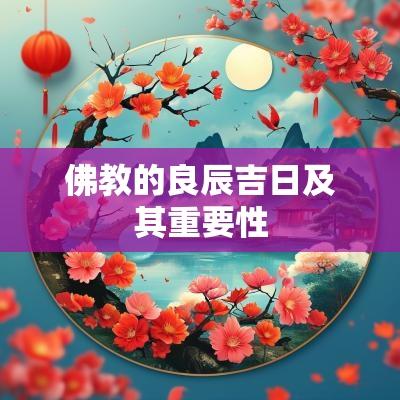 佛教的良辰吉日及其重要性