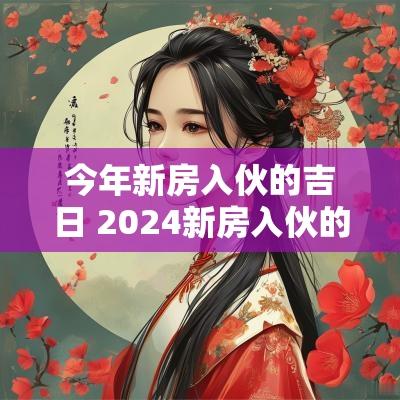 今年新房入伙的吉日 2025新房入伙的吉日和时间