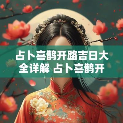 占卜喜鹊开路吉日大全详解 占卜喜鹊开路吉日大全详解视频