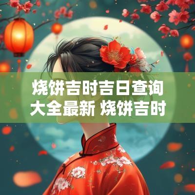 烧饼吉时吉日查询大全最新 烧饼吉时吉日查询大全最新2025