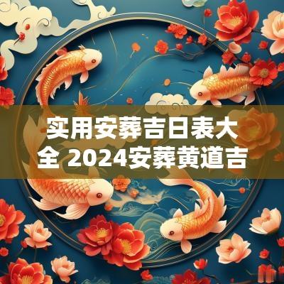 实用安葬吉日表大全 2025安葬黄道吉日查询表