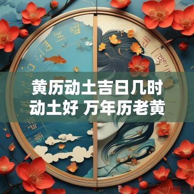 黄历动土吉日几时动土好 万年历老黄历动土吉日