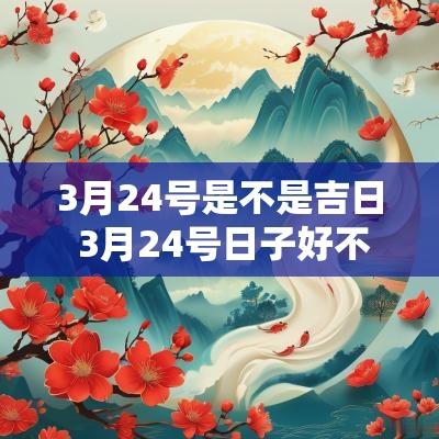 3月24号是不是吉日 3月24号日子好不好