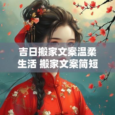 吉日搬家文案温柔生活 搬家文案简短