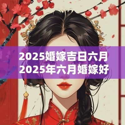 2025婚嫁吉日六月 2025年六月婚嫁好日