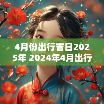 4月份出行吉日2025年 2025年4月出行吉日大全表
