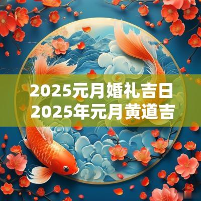 2025元月婚礼吉日 2025年元月黄道吉日