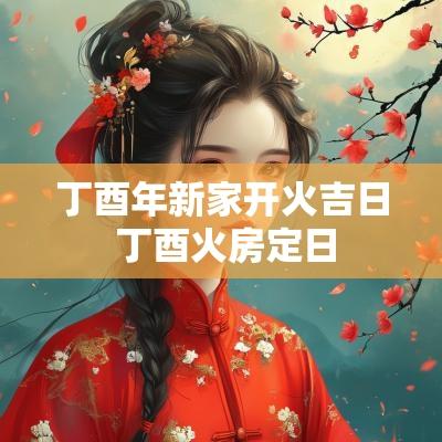 丁酉年新家开火吉日 丁酉火房定日