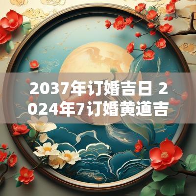 2037年订婚吉日 2025年7订婚黄道吉日