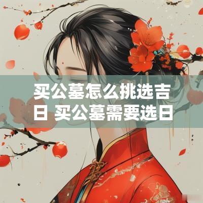 买公墓怎么挑选吉日 买公墓需要选日子吗