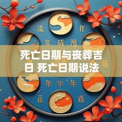 死亡日期与丧葬吉日 死亡日期说法