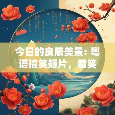 今日的良辰美景: 粤语搞笑短片，看笑话的好时机, 滑稽幽默的时刻