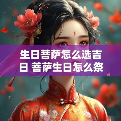 生日菩萨怎么选吉日 菩萨生日怎么祭拜