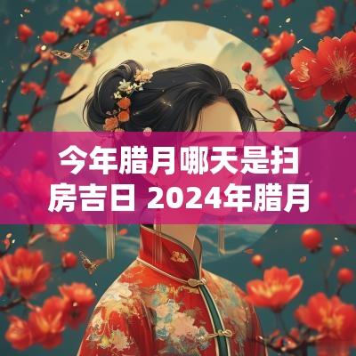 今年腊月哪天是扫房吉日 2025年腊月扫房吉日有哪几天